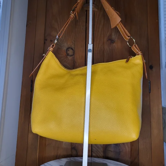 Dooney & Bourke Leather Shoulder Bag - Picture 10 of 13